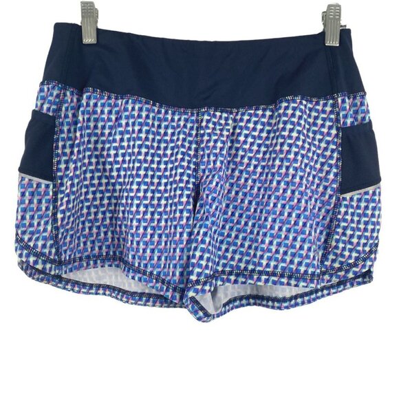 Athleta Vivid Ready Set Short Geo Paradise Reamult Printed Women's Small - Picture 3 of 8